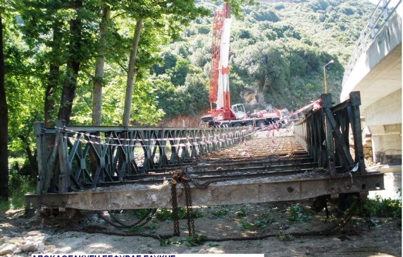 ΑΠΟΚΑΘΕΛΚΥΣΗ ΓΕΦΥΡΑΣ ΜΠΕΛΛΕΥ ΓΛΥΚΗΣ